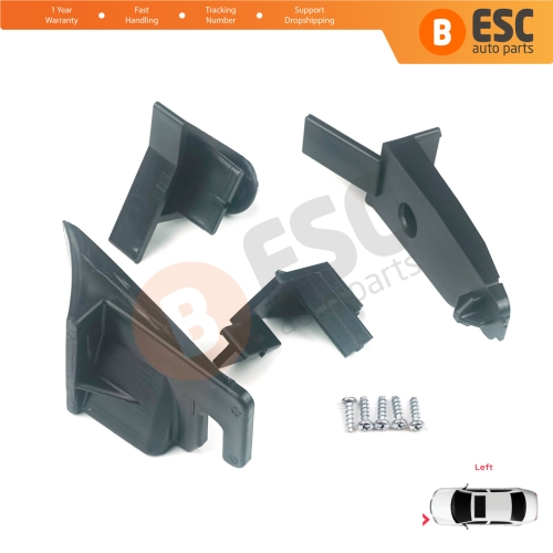 Headlight Holder Mount Repair Bracket Tab Set Left Side for Ford Transit Tourneo Courier MK1 2013-2022 ET7613W030