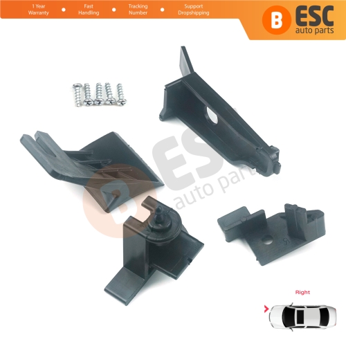 Headlight Holder Mount Repair Bracket Tab Set Right Side for Ford Transit Tourneo Courier MK1 2013-2022 ET7613W029