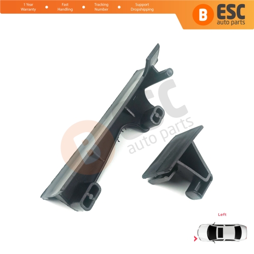 Headlight Holder Mount Repair Bracket Tab Set Left Side for Renault Fluence L3 L30 Z.E. 2009-2020 260607771R