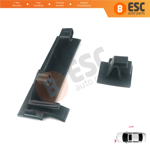 Headlight Holder Mount Repair Bracket Tab Set Left Side for Renault Fluence L3 L30 Z.E. 2009-2020 260607771R