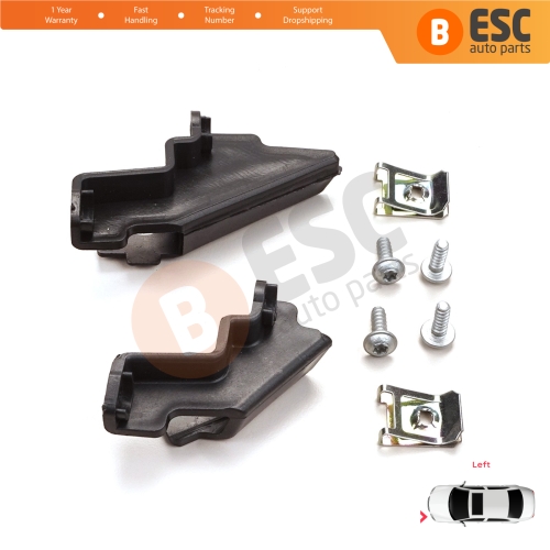 Headlight Holder Mount Repair Bracket Tab Set Left Side for VW Polo MK5 6R 6C 61 2009-2016 6C0998225