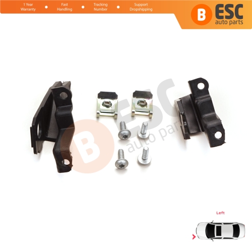 Headlight Holder Mount Repair Bracket Tab Set Left Side for VW Polo MK5 6R 6C 61 2009-2016 6C0998225