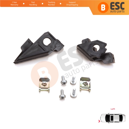 Headlight Holder Mount Repair Bracket Tab Set Left Side for VW Polo MK5 6R 6C 61 2009-2016 6C0998225