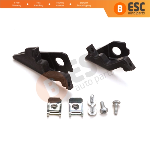 Headlight Holder Mount Repair Bracket Tab Set Right Side for VW Polo MK5 6R 6C 61 2009-2016 6R0998226