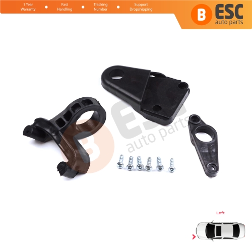 Headlight Holder Mount Repair Bracket Tab Set Left Side for Skoda Octavia MK3 5E 2012-2019 5E0998225