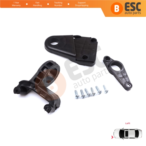 Headlight Holder Mount Repair Bracket Tab Set Left Side for Skoda Octavia MK3 5E 2012-2019 5E0998225