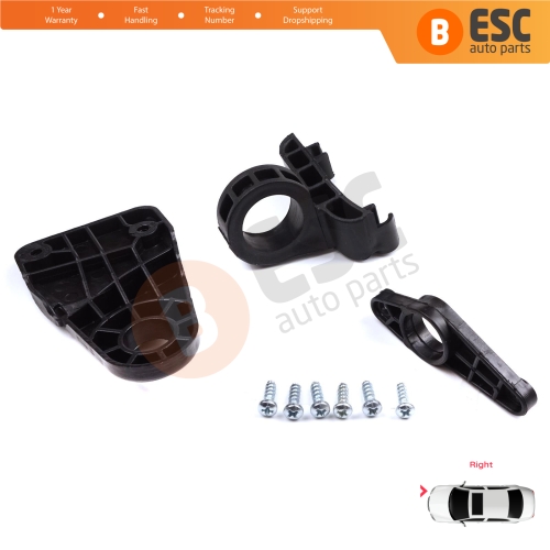 Headlight Holder Mount Repair Bracket Tab Set Right Side for Skoda Octavia MK3 5E 2012-2019 5E0998226