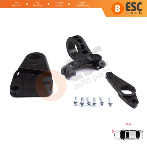 Headlight Holder Mount Repair Bracket Tab Set Right Side for Skoda Octavia MK3 5E 2012-2019 5E0998226