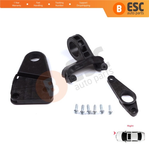 Headlight Holder Mount Repair Bracket Tab Set Right Side for Skoda Octavia MK3 5E 2012-2019 5E0998226