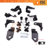 Headlight Holder Mount Repair Bracket Tab Set Right Left Side for VW T-Roc 2017-On 2/5-Door SUV 2GA998225 2GA998226