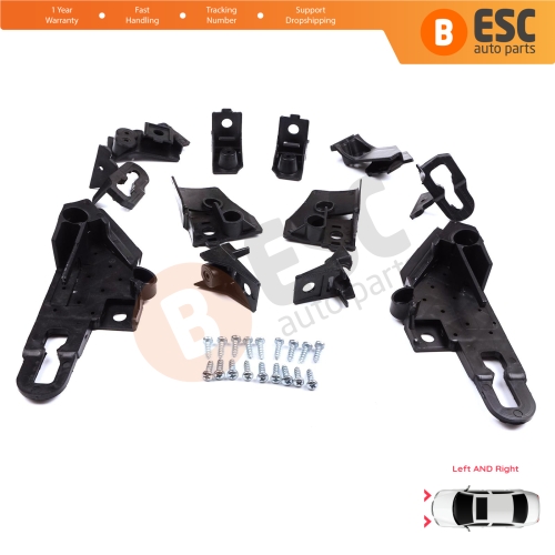 Headlight Holder Mount Repair Bracket Tab Set Left Right Side for Seat Leon Cupra MK4 KL1 KL8 2020-On 5FA998225 5FA998226