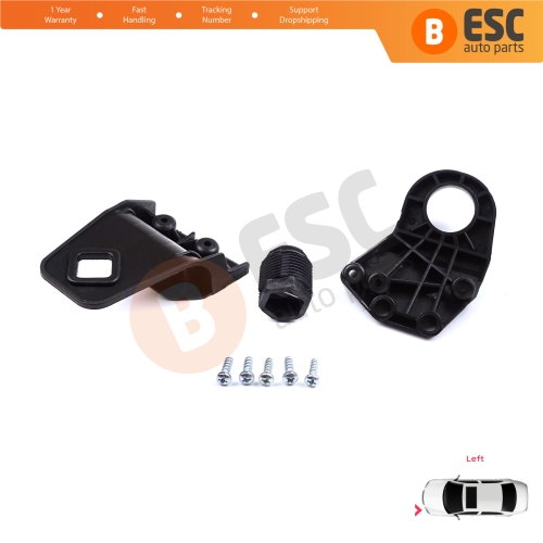 Headlight Holder Mount Repair Bracket Tab Set Left Side for Audi A3 S3 MK3 8V 2012-2020 8V0998121