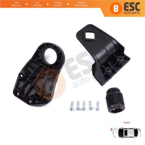 Headlight Holder Mount Repair Bracket Tab Set Right Side for Audi A3 S3 MK3 8V 2012-2020 8V0998122