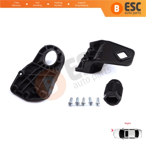 Headlight Holder Mount Repair Bracket Tab Set Right Side for Audi A3 S3 MK3 8V 2012-2020 8V0998122