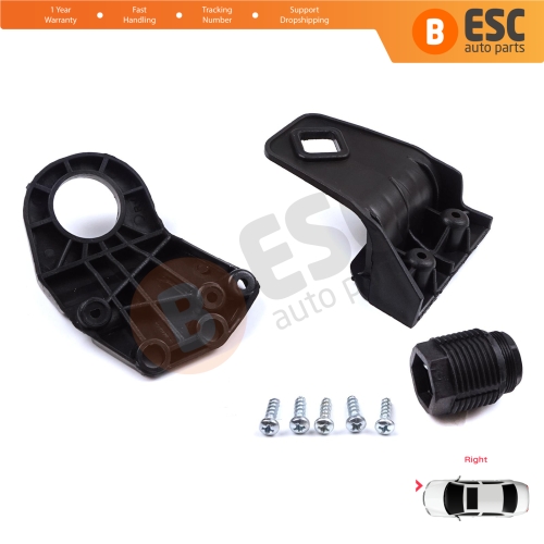 Headlight Holder Mount Repair Bracket Tab Set Right Side for Audi A3 S3 MK3 8V 2012-2020 8V0998122