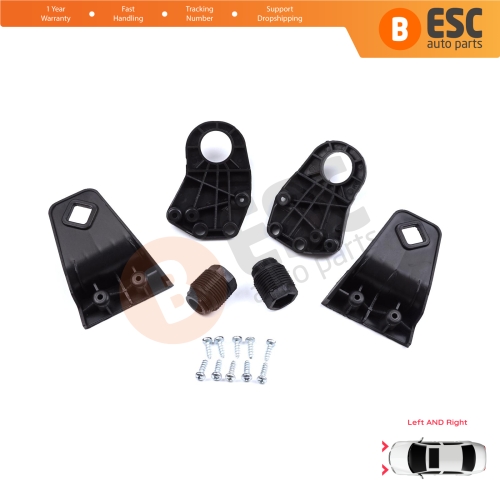 Headlight Holder Mount Repair Bracket Tab Set Left Right Side for Audi A3 S3 MK3 8V 2012-2020 8V0998121 8V0998122