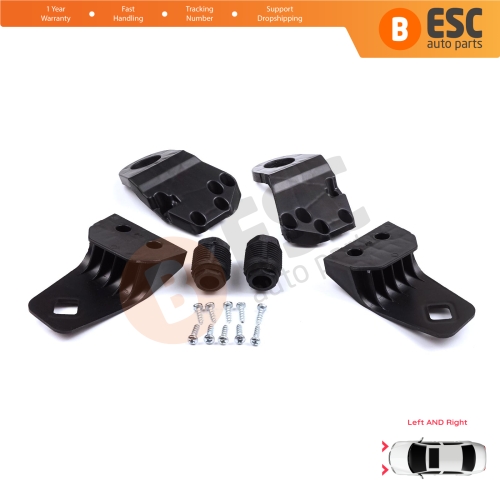 Headlight Holder Mount Repair Bracket Tab Set Left Right Side for Audi A3 S3 MK3 8V 2012-2020 8V0998121 8V0998122