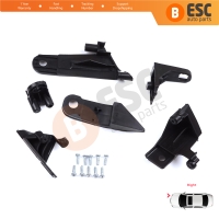 Headlight Holder Mount Repair Bracket Tab Set Right Side for Dacia Renault Duster MK2 HM 2017-2024 260101133R