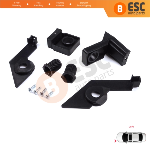 Headlight Holder Mount Repair Bracket Tab Set Left Side for VW Passat B6 3C2 3C5 2005-2011 3C0998225