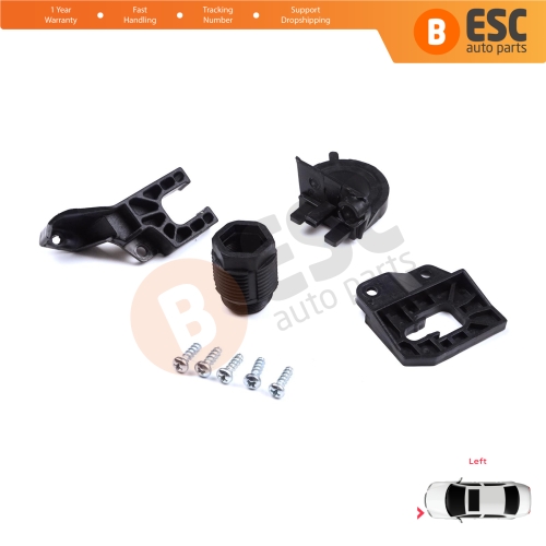 Headlight Holder Mount Repair Bracket Tab Set Left Side for Audi A4 B9 8W 8W5 8WD 8W2 8WC 2016-On 8W0998121