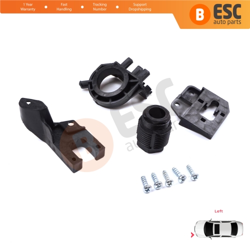 Headlight Holder Mount Repair Bracket Tab Set Left Side for Audi A4 B9 8W 8W5 8WD 8W2 8WC 2016-On 8W0998121