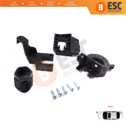 Headlight Holder Mount Repair Bracket Tab Set Right Side for Audi A4 B9 8W 8W5 8WD 8W2 8WC 2016-On 8W0998122