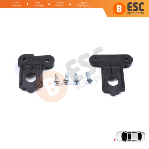 Headlight Holder Mount Repair Bracket Tab Set Left Side for VW Polo MK6 AW1 BZ1 AE1 2017-On 4/5 Door 2G0998225