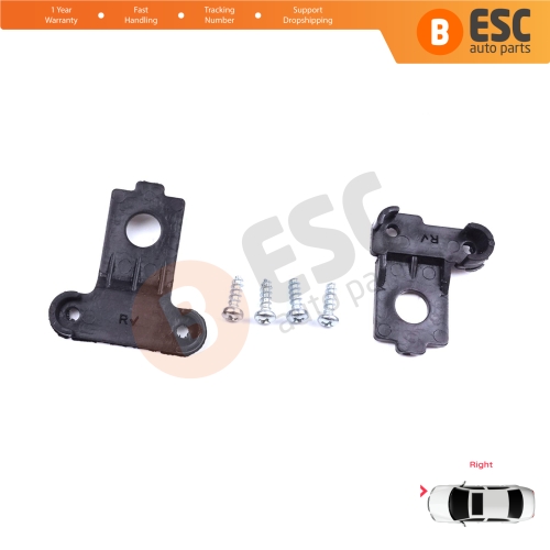 Headlight Holder Mount Repair Bracket Tab Set Right Side for VW Polo MK6 AW1 BZ1 AE1 2017-On 4/5 Door 2G0998226