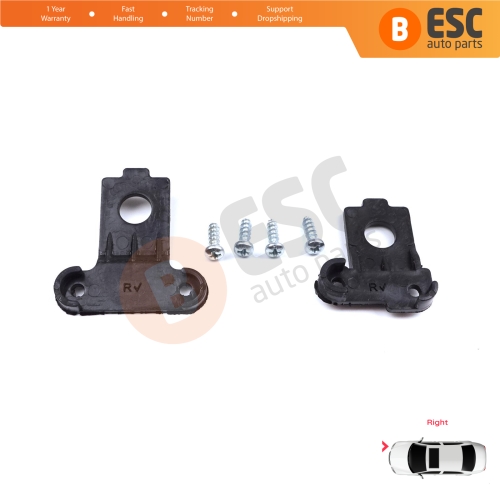 Headlight Holder Mount Repair Bracket Tab Set Right Side for VW Polo MK6 AW1 BZ1 AE1 2017-On 4/5 Door 2G0998226