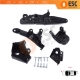 Headlight Holder Mount Repair Bracket Tab Set Right Side for Renault Clio MK5 B7 BF 2019-On 260E69870R