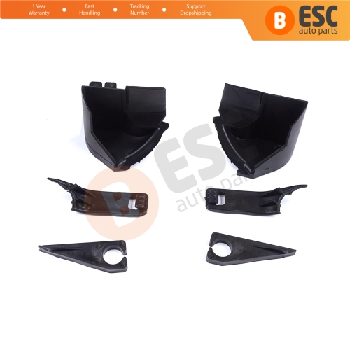 Headlight Holder Mount Repair Bracket Tab Set Right Left Side for Ford Transit Tourneo Custom MK1 V362 2012-2018 BK2113D152BJ BK2113D153BJ