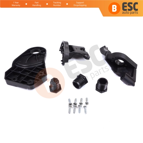 Headlight Holder Mount Repair Bracket Tab Set Left Side for Mercedes E Class W213 X213 W238 C238 A238 2016-2020 A2138202300