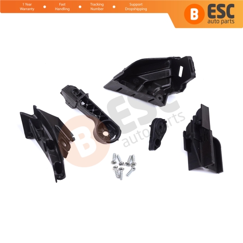 Headlight Holder Mount Repair Bracket Tab Set Right Side for Vauxhall Opel Astra J MK4 P10 2009-2015 4/5 Door GTC 2011-2018 13335737