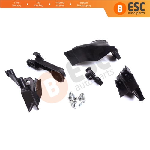 Headlight Holder Mount Repair Bracket Tab Set Right Side for Vauxhall Opel Astra J MK4 P10 2009-2015 4/5 Door GTC 2011-2018 13335737