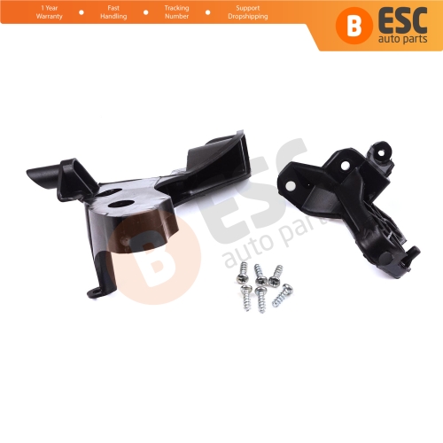 Headlight Holder Mount Repair Bracket Tab Set Left Side for Citroen C4 MK2 B7 NC 2009-2018 DS4 MK1 NX 2010-2015 6212H1