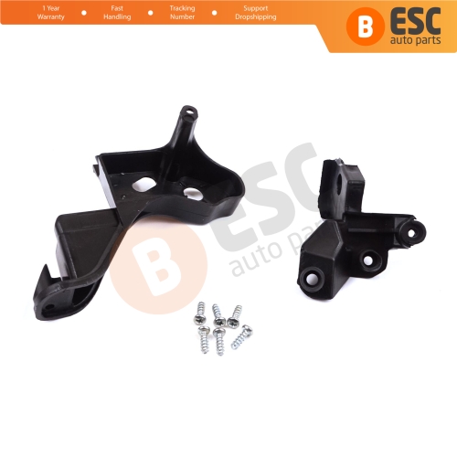 Headlight Holder Mount Repair Bracket Tab Set Left Side for Citroen C4 MK2 B7 NC 2009-2018 DS4 MK1 NX 2010-2015 6212H1