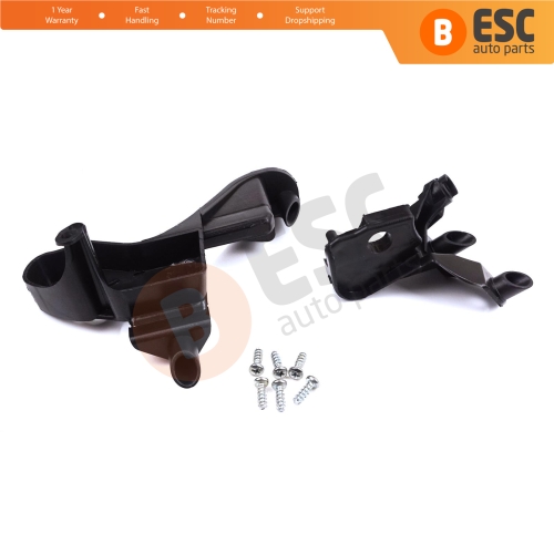 Headlight Holder Mount Repair Bracket Tab Set Left Side for Citroen C4 MK2 B7 NC 2009-2018 DS4 MK1 NX 2010-2015 6212H1