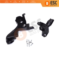 Headlight Holder Mount Repair Bracket Tab Set Right Side for Citroen C4 MK2 B7 NC 2009-2018 DS4 MK1 NX 2010-2015 6212H0