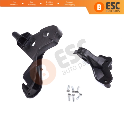 Headlight Holder Mount Repair Bracket Tab Set Right Side for Citroen C4 MK2 B7 NC 2009-2018 DS4 MK1 NX 2010-2015 6212H0