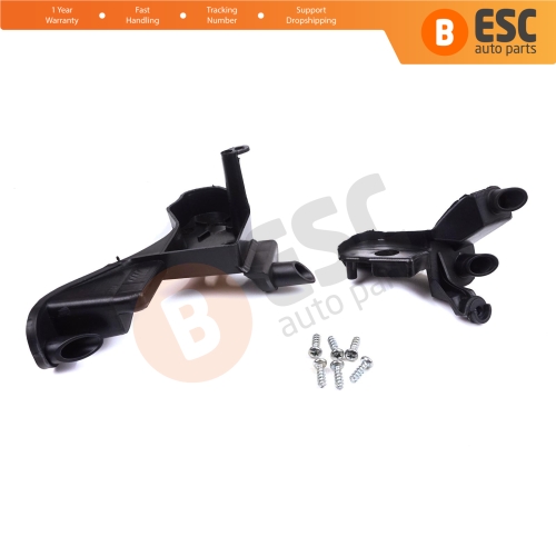 Headlight Holder Mount Repair Bracket Tab Set Right Side for Citroen C4 MK2 B7 NC 2009-2018 DS4 MK1 NX 2010-2015 6212H0