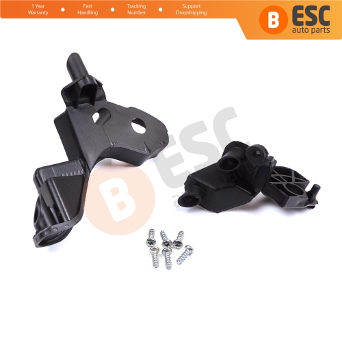 Headlight Holder Mount Repair Bracket Tab Set Right Side for Citroen C4 MK2 B7 NC 2009-2018 DS4 MK1 NX 2010-2015 6212H0