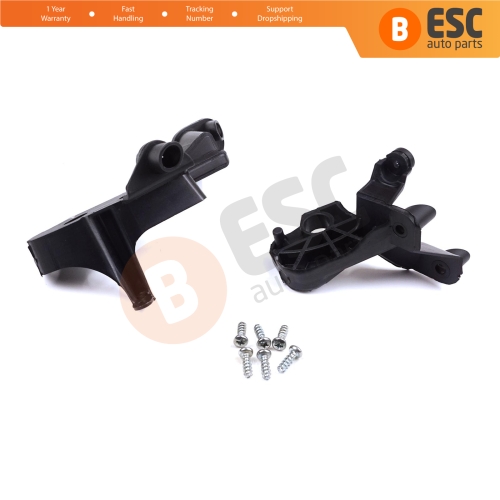 Headlight Holder Mount Repair Bracket Tab Set Right Side for Citroen C4 MK2 B7 NC 2009-2018 DS4 MK1 NX 2010-2015 6212H0