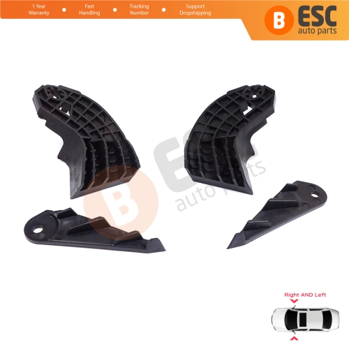 Headlight Holder Mount Repair Bracket Tab Set Left Right Side for Ford Transit Tourneo Custom MK1 V362 2018-2024 Facelift JK2113W030BJ