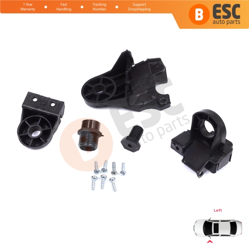 Headlight Holder Mount Repair Bracket Tab Set Left Side for Mercedes C Class W205 C205 S205 A205 2013-2023 A2058200514