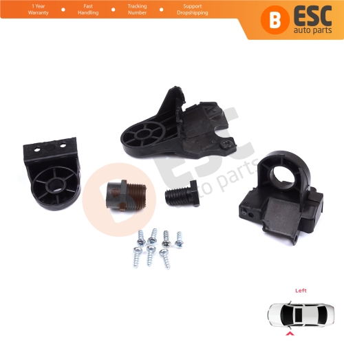 Headlight Holder Mount Repair Bracket Tab Set Left Side for Mercedes C Class W205 C205 S205 A205 2013-2023 A2058200514