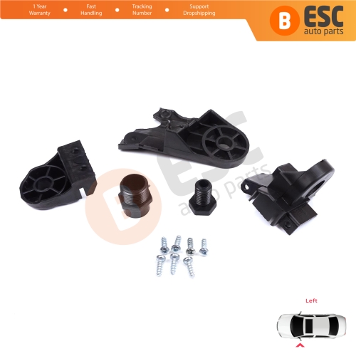 Headlight Holder Mount Repair Bracket Tab Set Left Side for Mercedes C Class W205 C205 S205 A205 2013-2023 A2058200514