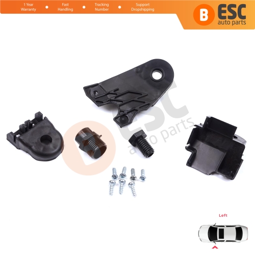 Headlight Holder Mount Repair Bracket Tab Set Left Side for Mercedes C Class W205 C205 S205 A205 2013-2023 A2058200514