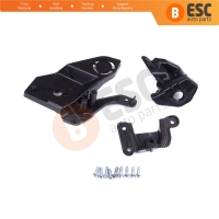 Headlight Holder Mount Repair Bracket Tab Set Left Side for Peugeot 208 e-208 MK2 P21 2008 e-2008 MK2 P24 2019-On 1656169580