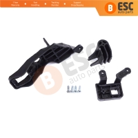 Headlight Holder Mount Repair Bracket Tab Set Left Side for Citroen C Elysee DD 2017-2024﻿ Facelift 9817298480