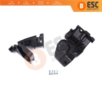 Headlight Holder Mount Repair Bracket Tab Set Left Side for Peugeot 308 MK2 T9 2013-2021 4/5 Door 9807658080